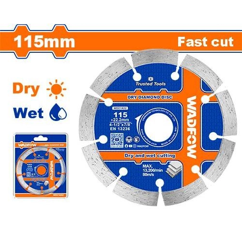 WADFOW Dry diamond disc 115mm WDC1K02