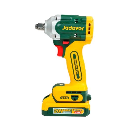 دريل 1/2" و مفك بطارية 1/4" 2*1 20 فولت 3 سرعات عزم 210 نيوتن مع 2 بطارية 2 امبير و شاحن و شنطة بلاستيك من جاديفر JDCD3B21