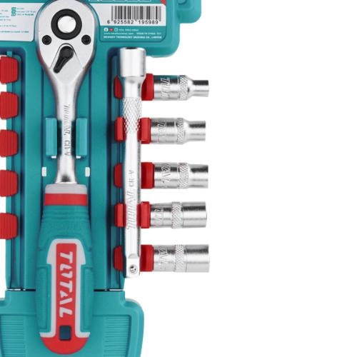 طقم 12 قطعة لقم 1/4 بوصة من توتال THT14114126