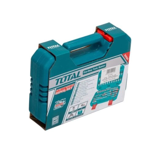طقم لقم 46 قطعة ربع بوصة من توتال THT141462