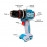 TOTAL impact Drill 20 volt 86N with 2 Batteries ( 2 A.h  / 4 A.h ) , Charger  and accessory set TIDLI20868