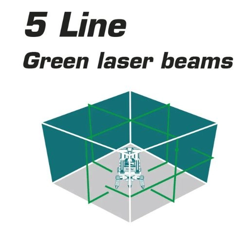 TOTAL Self-leveling line laser(Green laser beams) 5 Lines- 30M TLL305205 TOTAL Self-leveling line laser(Green laser beams) 5 Lines- 30M TLL305205