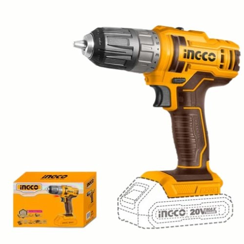 Ingco Cordless Drill 20V  45N.m Without battery  CDLI200515 