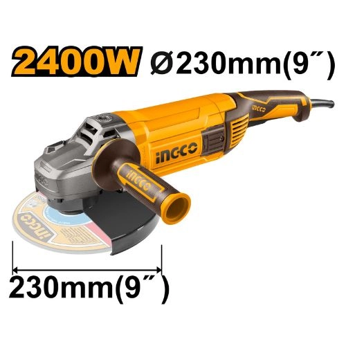 INGCO Angle grinder 2400w 9 inch AG24008